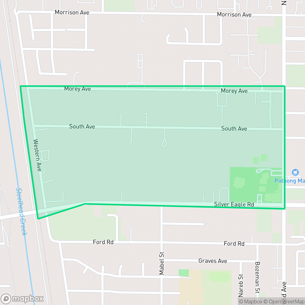 Map showing the location of Johnson Heights, Sacramento, CA