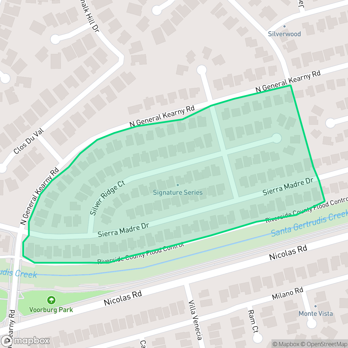 Map showing the location of Signature Series, Temecula, CA