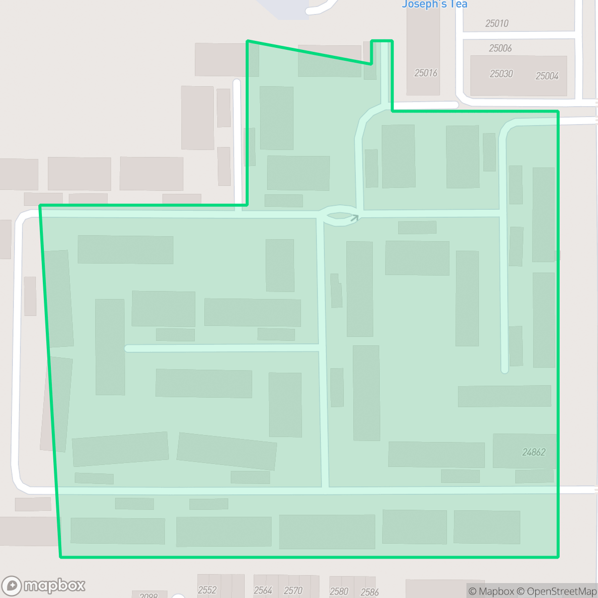 Map showing the location of Hillcrest Villas Condominium Association, Clearwater, FL