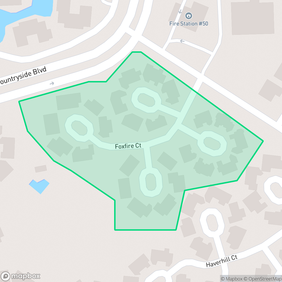Map showing the location of Winding Wood I, Clearwater, FL