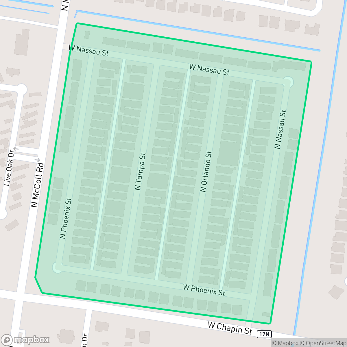 Map showing the location of Summerwinds Apartment Homes, Edinburg, TX
