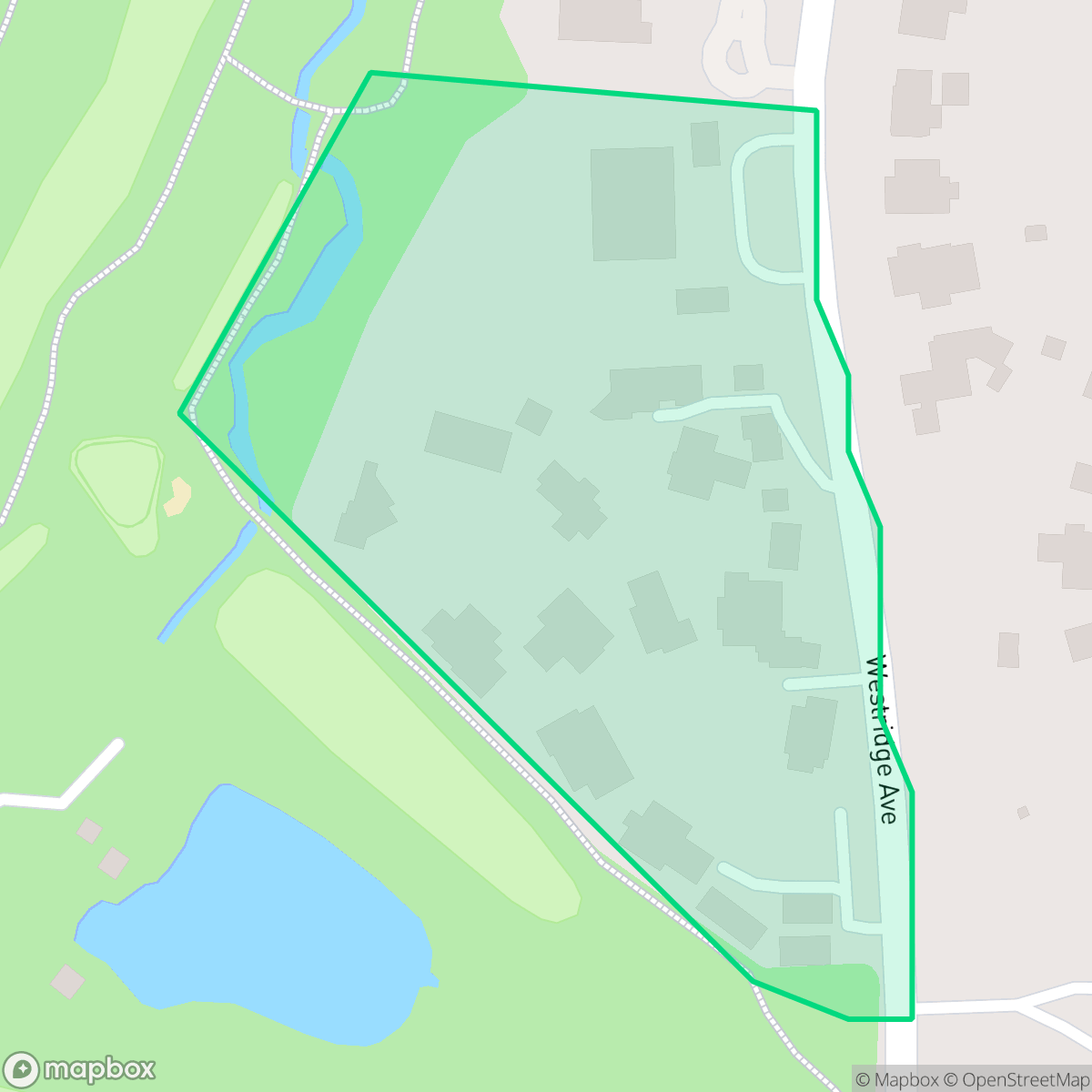 Map showing the location of Gardens of Westridge, Fort Worth, TX