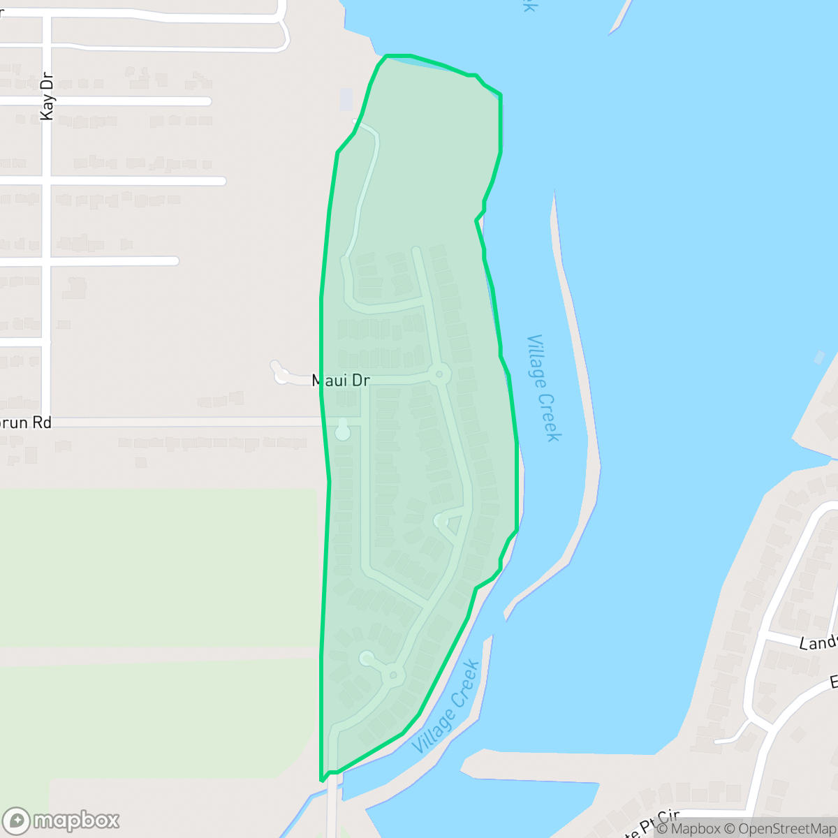 Map showing the location of Waterview at Enchanted Bay, Fort Worth, TX