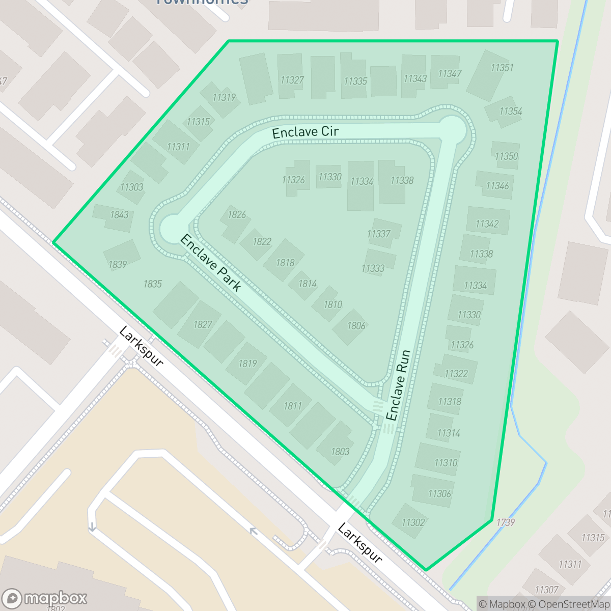 Map showing the location of Churchill Heights, San Antonio, TX