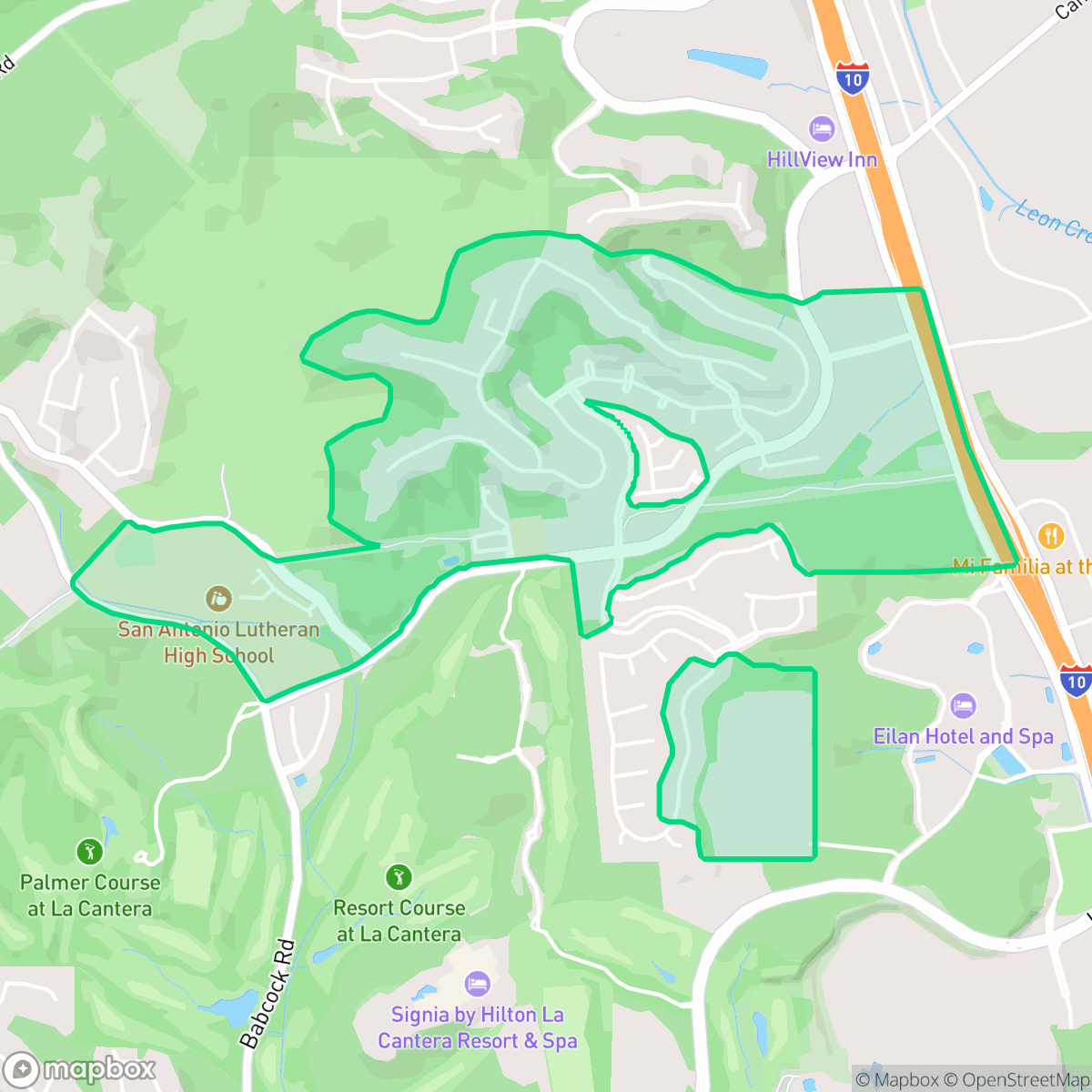 Map showing the location of Crownridge of Texas Owners Association, San Antonio, TX
