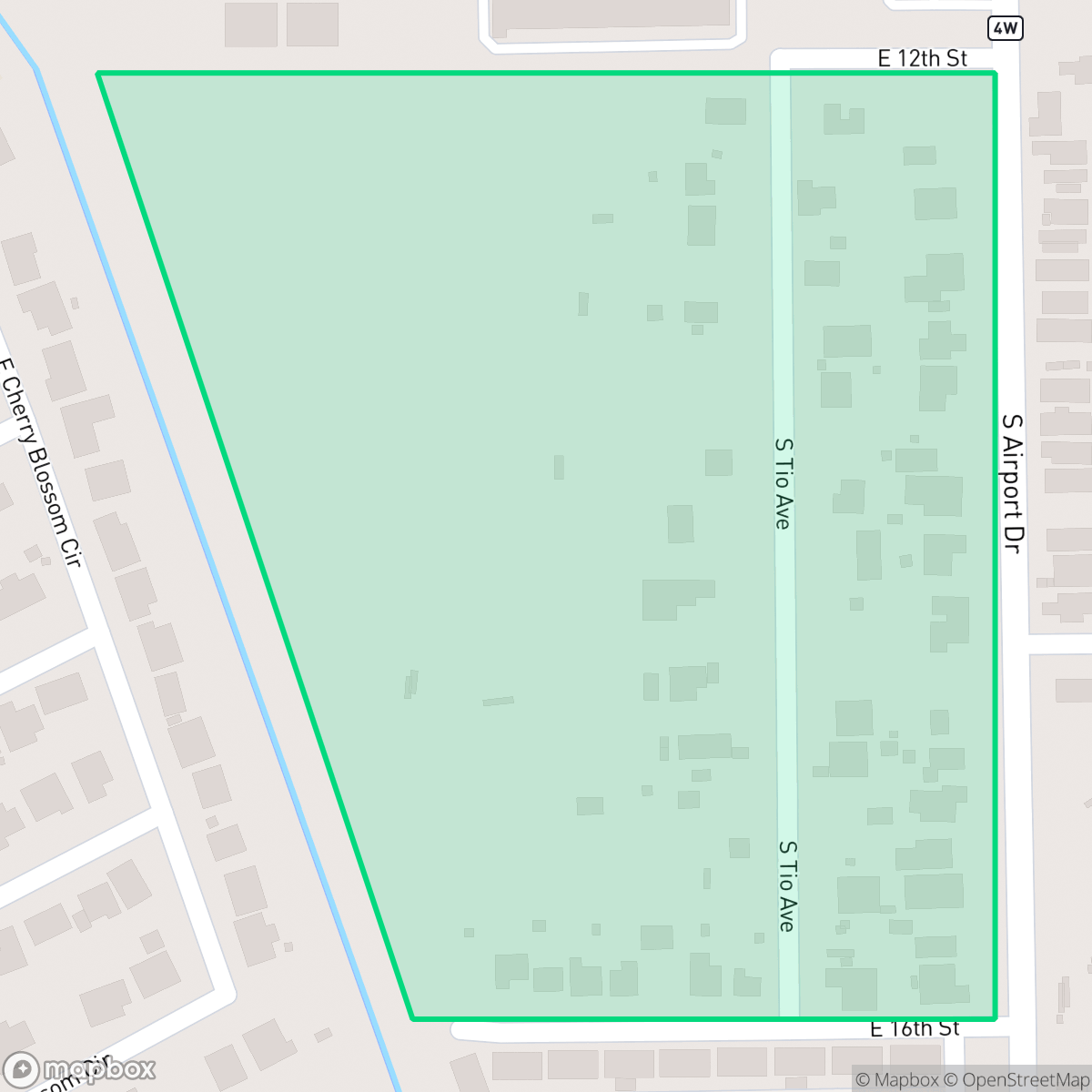 Map showing the location of Olivarez #5 Colonia, Weslaco, TX